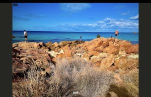 This image shows the spectacular imagery that is reflected in Ozzie landscapes.