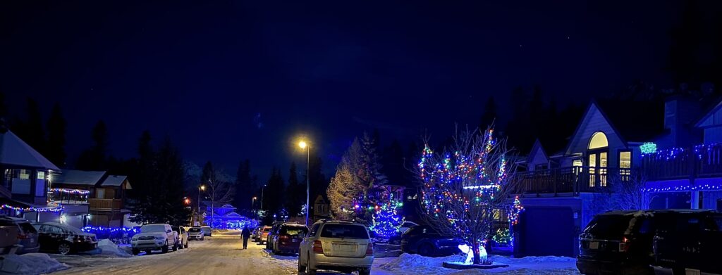 May peace and joy be with you this season and in the years ahead. This image features the colder winter months in Canmore.