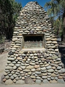 bbb The memorial, situated approximately 112 kilometres northwest of Bundaberg, Central Queensland, Australia. 