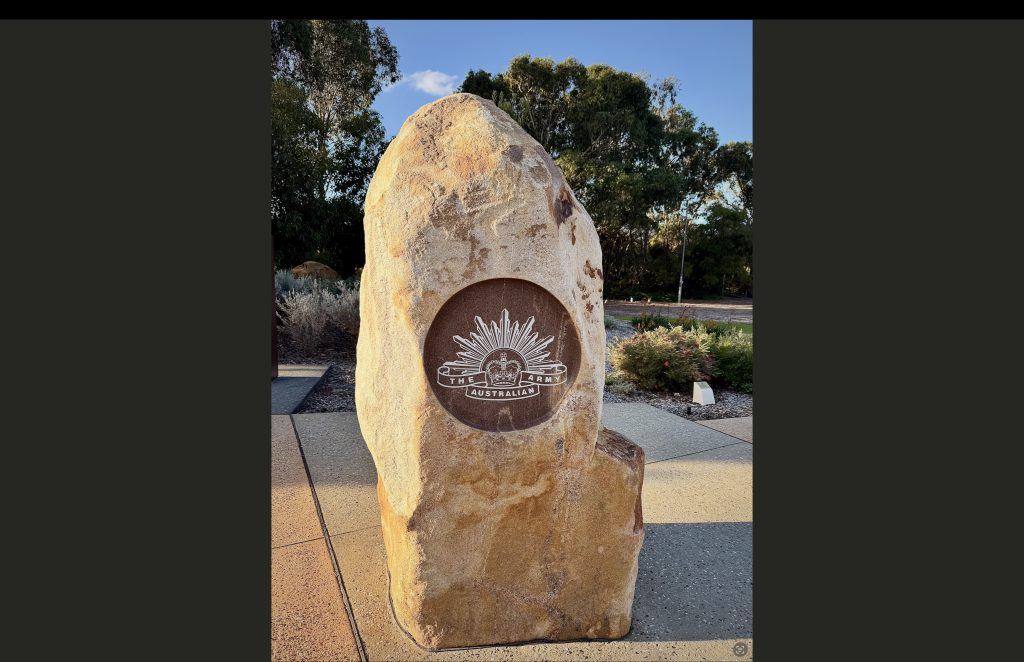 This image reflects the commitment and lives that were lost in the defence of Australia and its friends.